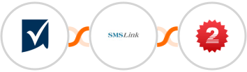 Smartsheet + SMSLink  + 2Factor SMS Integration