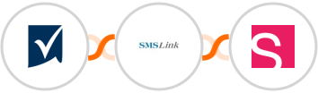 Smartsheet + SMSLink  + Smaily Integration