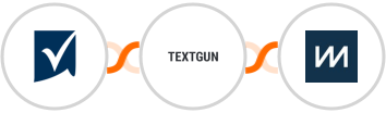 Smartsheet + Textgun SMS + ChartMogul Integration