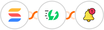 SmartSuite + AiSensy + Push by Techulus Integration