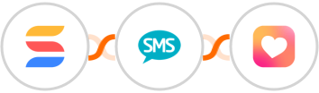 SmartSuite + Burst SMS + Heartbeat Integration