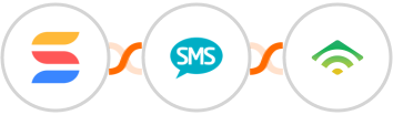 SmartSuite + Burst SMS + klaviyo Integration