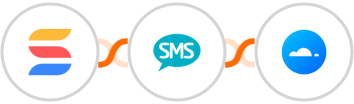 SmartSuite + Burst SMS + Mailercloud Integration