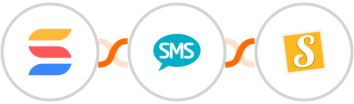SmartSuite + Burst SMS + Stannp Integration