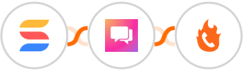 SmartSuite + ClickSend SMS + PhoneBurner Integration