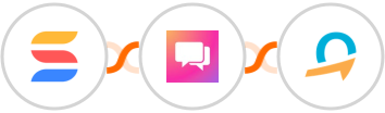 SmartSuite + ClickSend SMS + Quentn Integration