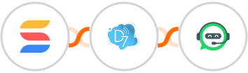 SmartSuite + D7 SMS + WhatsRise Integration