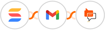 SmartSuite + Gmail + SMS Online Live Support Integration