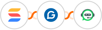 SmartSuite + Gravitec.net + WhatsRise Integration