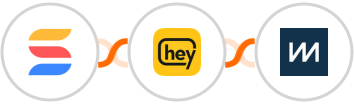 SmartSuite + Heymarket SMS + ChartMogul Integration