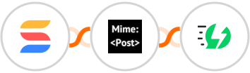 SmartSuite + MimePost + AiSensy Integration