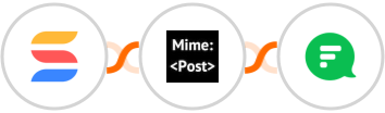 SmartSuite + MimePost + Flock Integration
