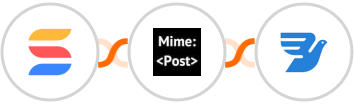 SmartSuite + MimePost + MessageBird Integration