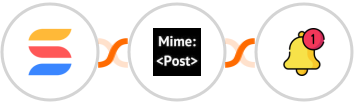SmartSuite + MimePost + Push by Techulus Integration