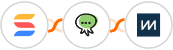 SmartSuite + Octopush SMS + ChartMogul Integration