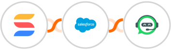 SmartSuite + Salesforce Marketing Cloud + WhatsRise Integration