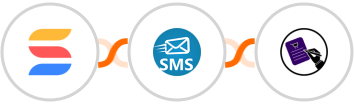 SmartSuite + sendSMS + CLOSEM  Integration