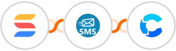 SmartSuite + sendSMS + CrowdPower Integration