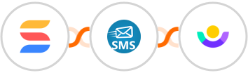 SmartSuite + sendSMS + Customer.io Integration
