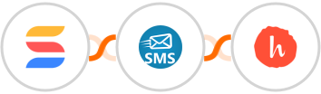SmartSuite + sendSMS + Handwrytten Integration