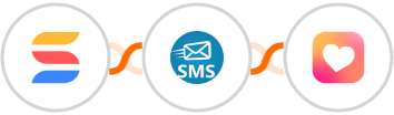 SmartSuite + sendSMS + Heartbeat Integration