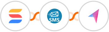 SmartSuite + sendSMS + Klenty Integration