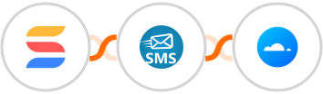 SmartSuite + sendSMS + Mailercloud Integration