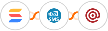 SmartSuite + sendSMS + Mailgun Integration