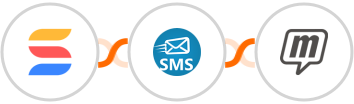SmartSuite + sendSMS + MailUp Integration