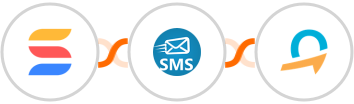 SmartSuite + sendSMS + Quentn Integration
