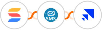 SmartSuite + sendSMS + Saleshandy Integration