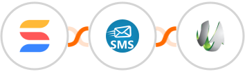 SmartSuite + sendSMS + SharpSpring Integration
