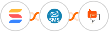 SmartSuite + sendSMS + SMS Online Live Support Integration