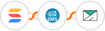 SmartSuite + sendSMS + SMTP Integration