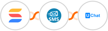 SmartSuite + sendSMS + UChat Integration