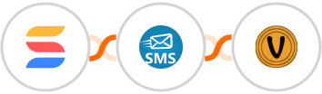 SmartSuite + sendSMS + Vybit Notifications Integration