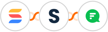 SmartSuite + Shopia + Flock Integration