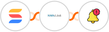 SmartSuite + SMSLink  + Push by Techulus Integration