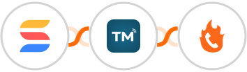 SmartSuite + TextMagic + PhoneBurner Integration