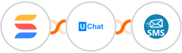 SmartSuite + UChat + sendSMS Integration
