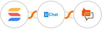 SmartSuite + UChat + SMS Online Live Support Integration
