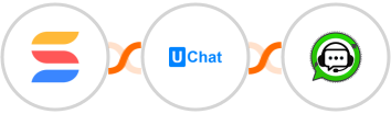 SmartSuite + UChat + WhatsGrow Integration