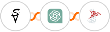 Socially Versed + ChatGPT (GPT-3.5  & GPT-4) + SQL Server Integration