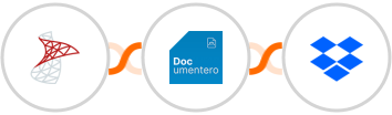 SQL Server + Documentero + Dropbox Integration