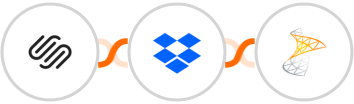 Squarespace + Dropbox + Sharepoint Integration