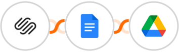 Squarespace + Google Docs + Google Drive Integration
