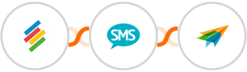 Stackby + Burst SMS + Sendiio Integration