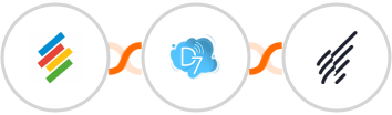 Stackby + D7 SMS + Benchmark Email Integration