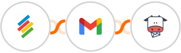 Stackby + Gmail + Moosend Integration
