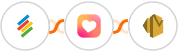 Stackby + Heartbeat + Amazon SES Integration